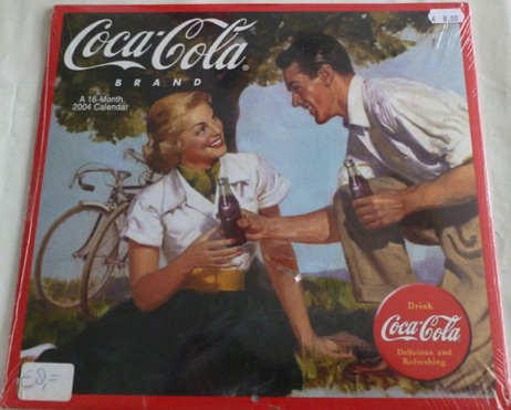 2302-1 € 10,00 coca cola kalender 2004